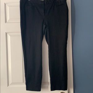 Black J Crew Work Pants